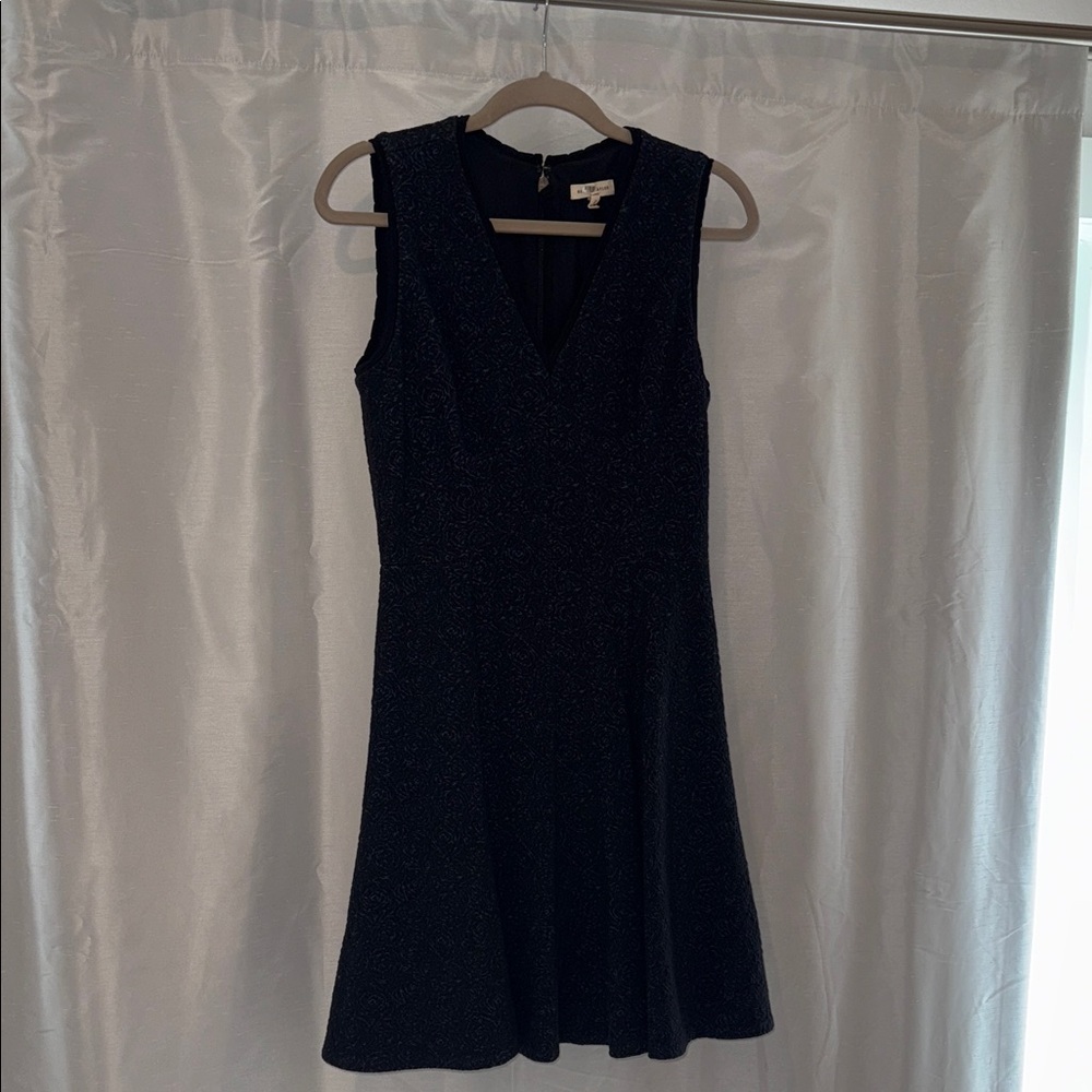 Rebecca Taylor Elegant Black Skater Dress